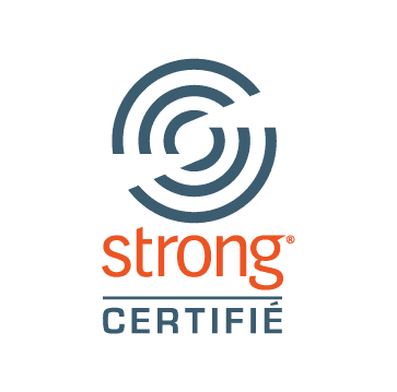 Strong Certified Logo Francais